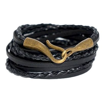 Brazalete enrollable negro